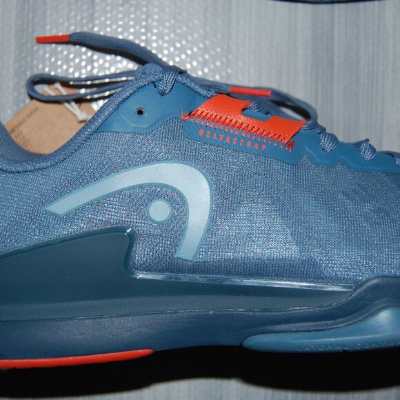 Head Sprint Pro 3.5 Bluestone Orange Tennis Shoes Men's Size 11 New in Box - Picture 8 of 16